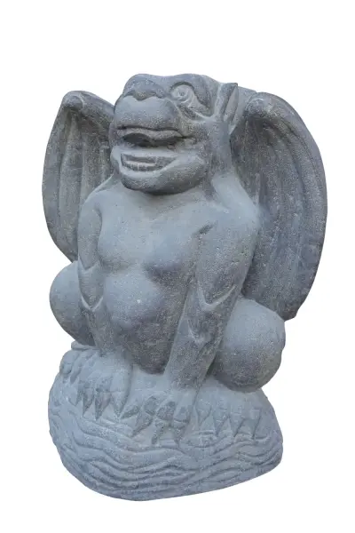 Product image 1 of the product “Gargoyle 60cm, cast stone, antique finish ”